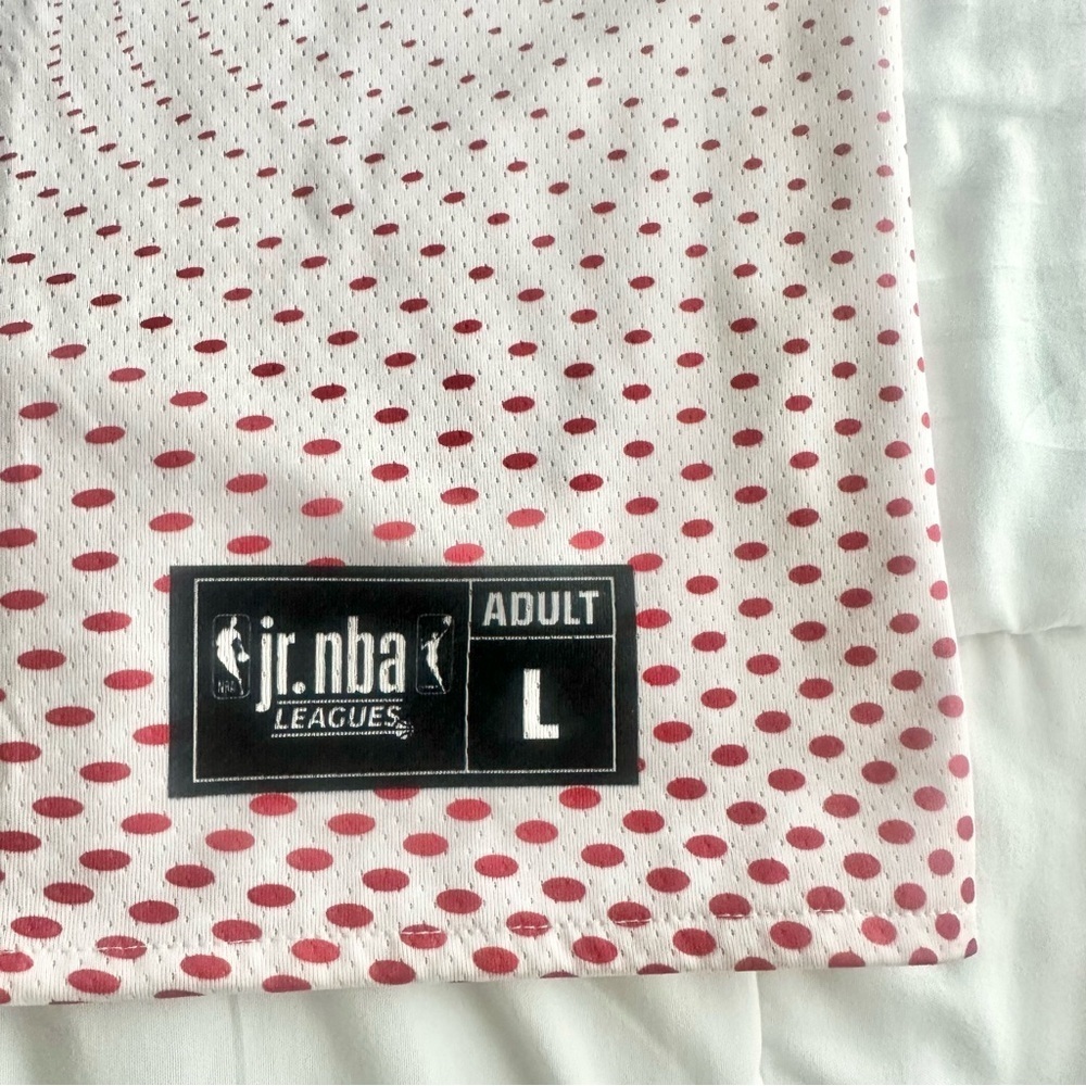 New! Chicago Bulls Jr Nba League Jersey #43 Adult Large Reversible Official - Picture 7 of 10